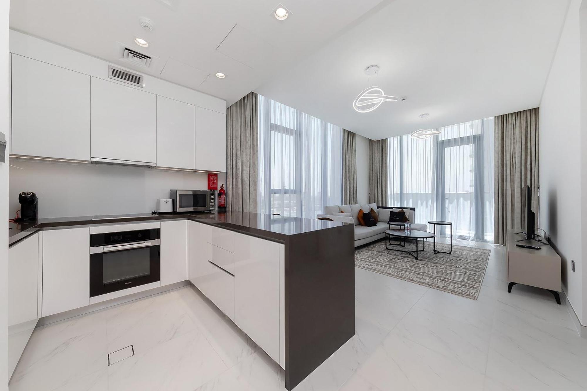 Beautiful 1br In Crystal Lagoon Apartment *